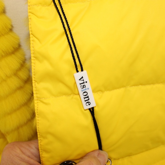 Visione Yellow Rabbit Reversible jacket - Picture 3 of 8